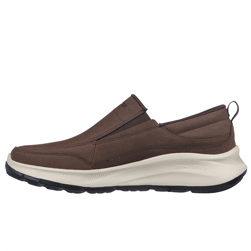 SKECHERS Herren Relaxed Fit Equalizer 5.0 Freizeit Schuhe Braun
