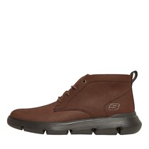 SKECHERS Mens Garza Fontaine Boots Chocolate