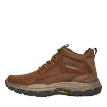 SKECHERS Mens Respected Boswell Boots Dark Brown