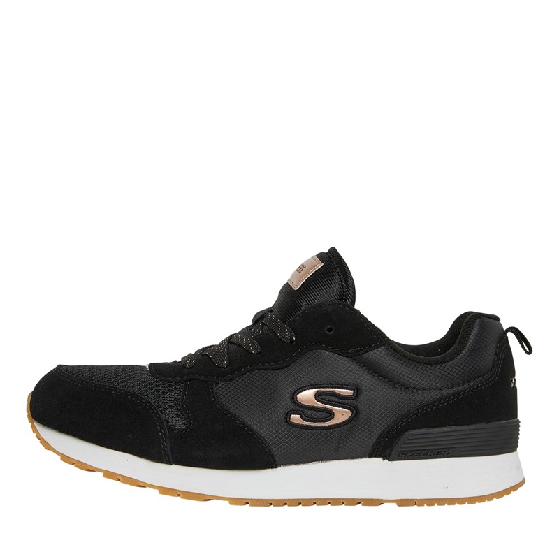 SKECHERS Sneakers retro Fille juniors Noir