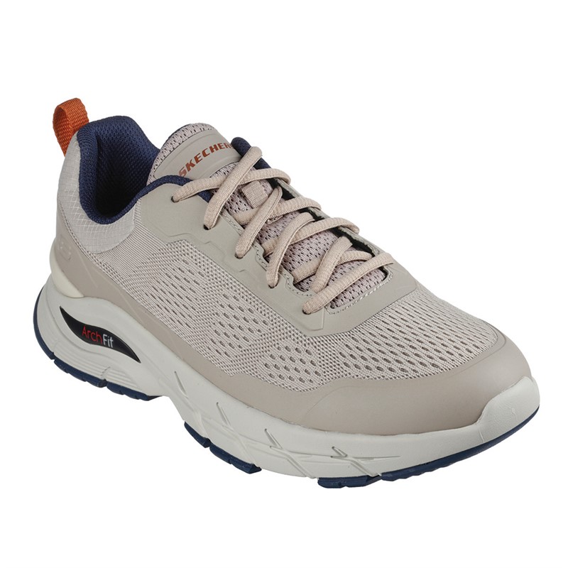 SKECHERS Heren Arch Fit Baxter Pendroy Sneakers Taupe