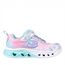 SKECHERS Piger Sommerfugl Hjerte Lys Simply Love Sneakers Lilla