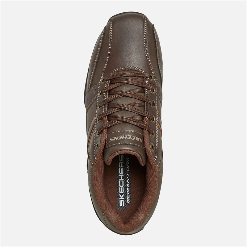 SKECHERS Mens Marter Life Changer Shoes Brown