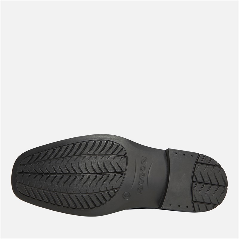 SKECHERS Mens Miller Moriarty Slip On Shoes Black