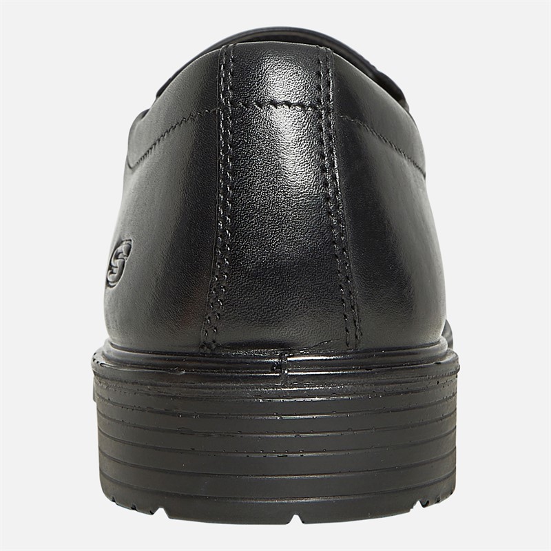 SKECHERS Mens Miller Moriarty Slip On Shoes Black