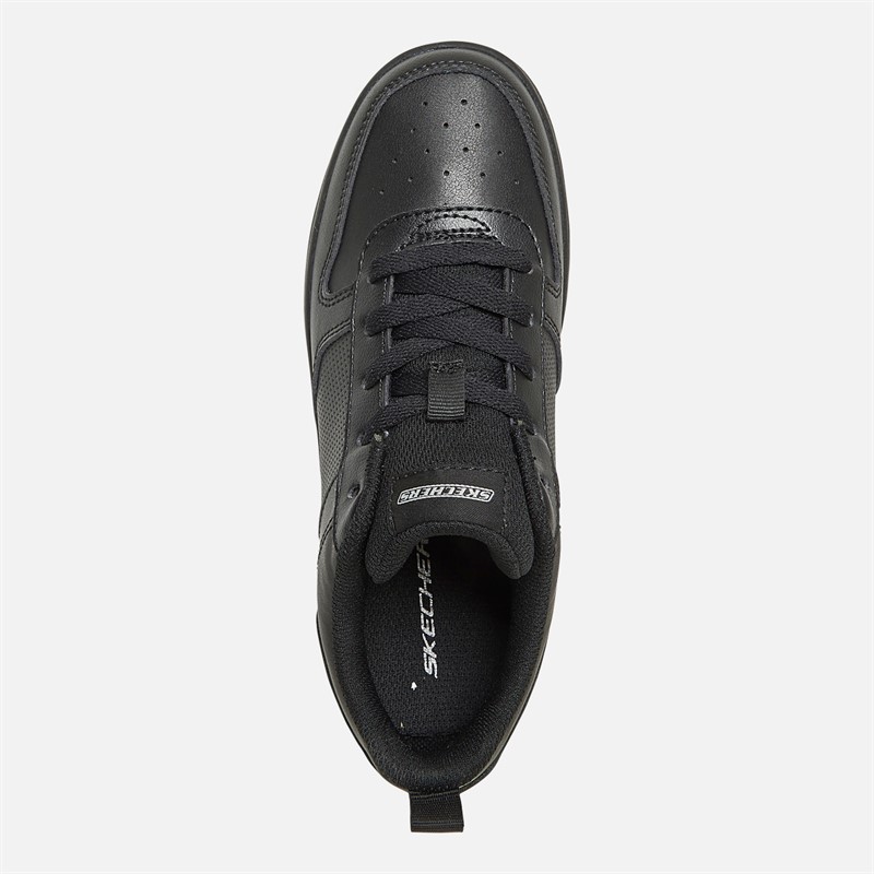 SKECHERS Junior Smooth Street Genzo Trainers Black