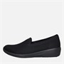 Skechers Womens Arya Clear Skies Slip On Shoes Black