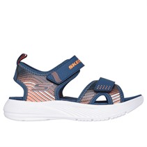 SKECHERS Drenge Microspec-Splash Sandaler Marineblå