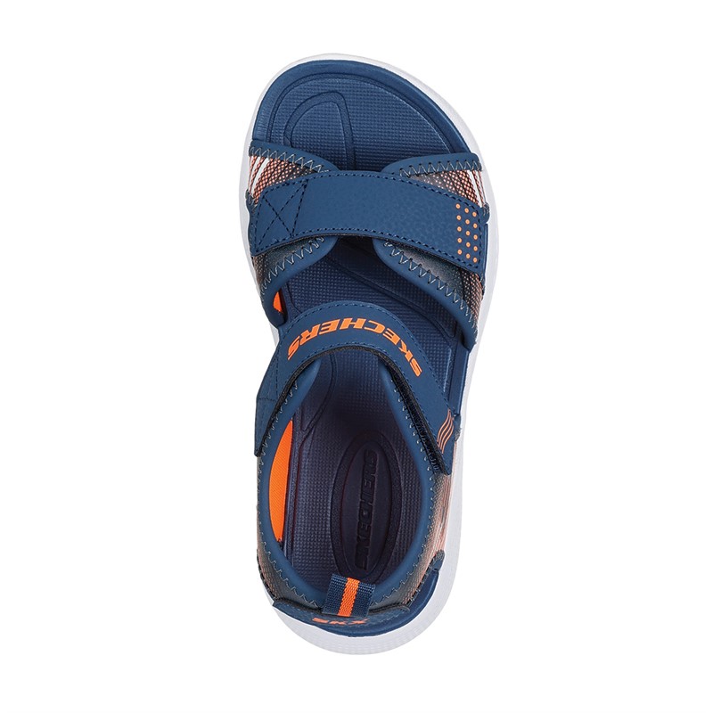 SKECHERS Drenge Microspec-Splash Sandaler Marineblå