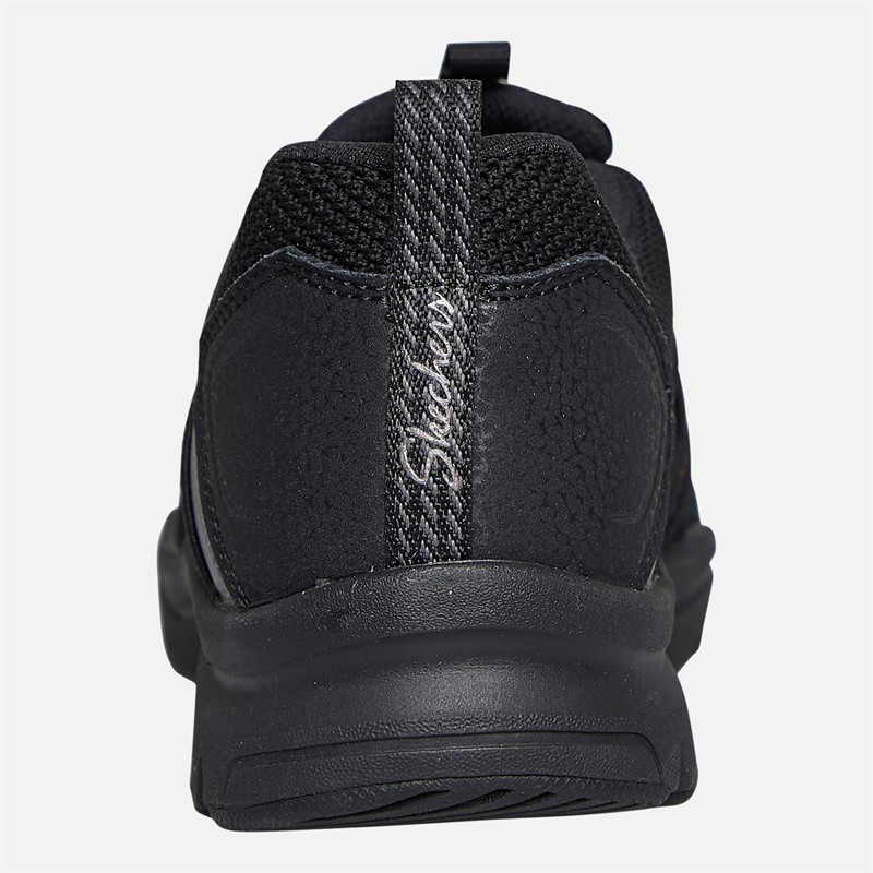 SKECHERS Womens Relaxed Fit Active Sequoia Trainers Black