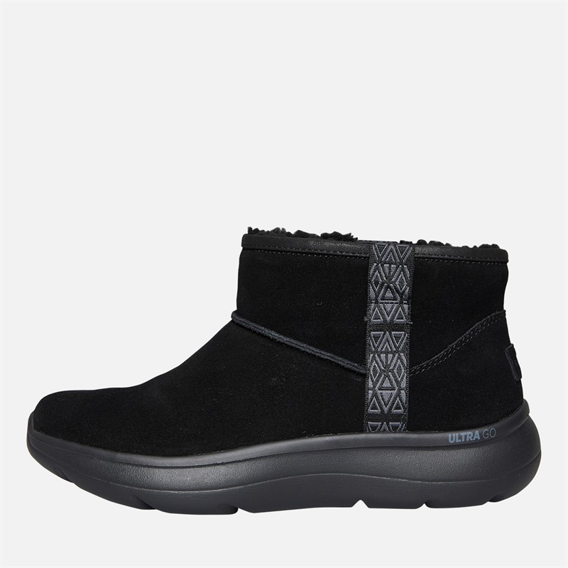 SKECHERS Womens On The Go Encore Fireside Boots Black