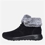 SKECHERS Womens On The Go Joy Plush Dreams Boots Black/Grey