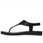SKECHERS Dame Meditations Sandaler Sort