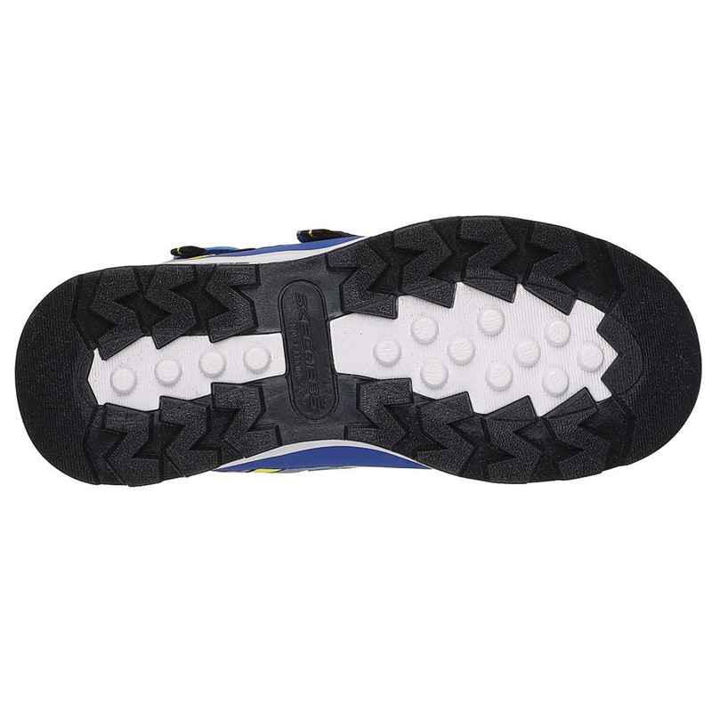 SKECHERS Junior Drenge Storm Blazer Vandtæt Dobbelt Rem Lysende Sneakers Blå Sort