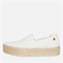 SKECHERS Womens Bobs Sesame By The Bay Espadrilles Off White