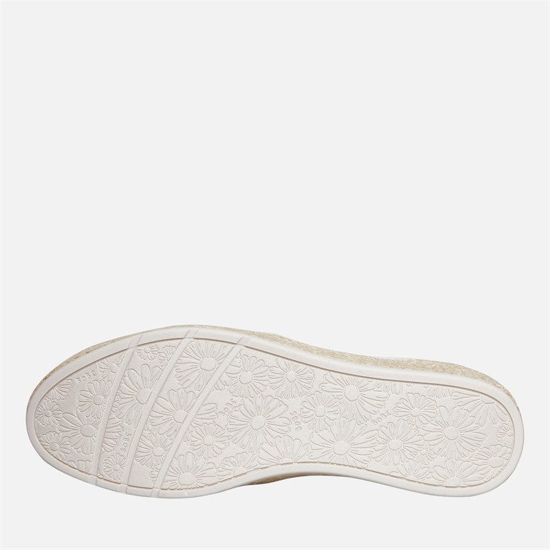 SKECHERS Womens Bobs Sesame By The Bay Espadrilles Off White