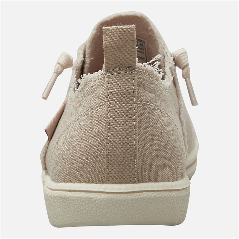 SKECHERS Womens Bobs B Cute 2.0 Chill Look Canvas Pumps Natural Chambray