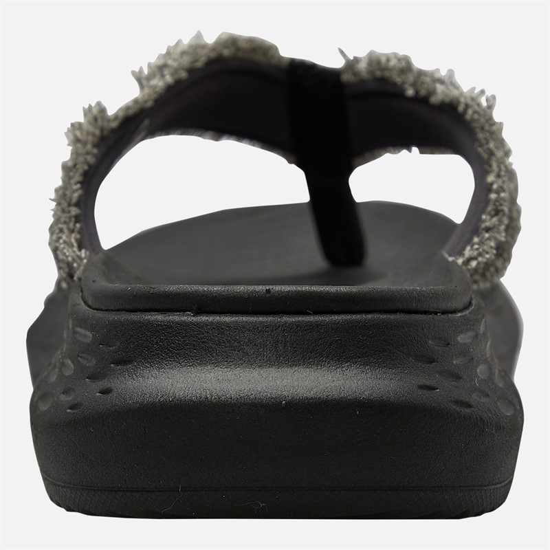 SKECHERS Mens Parson SD Gino Flip Flops Black