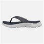 SKECHERS Womens Go Walk Flex Eve Flip Flops Navy