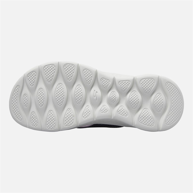 SKECHERS Womens Go Walk Flex Eve Flip Flops Navy