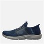 SKECHERS Mens Slip In Ingram Brackett Trainers Navy