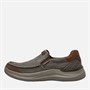SKECHERS Mens Hasting Vigo Slip-On Shoes Brown