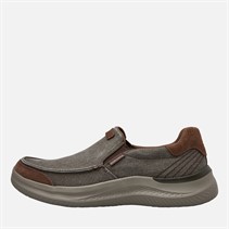 SKECHERS Mens Hasting Vigo Slip-On Shoes Brown