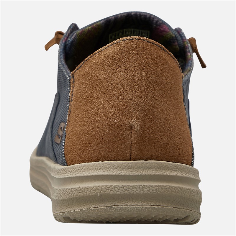 SKECHERS Mens Melson Planon Shoes Navy