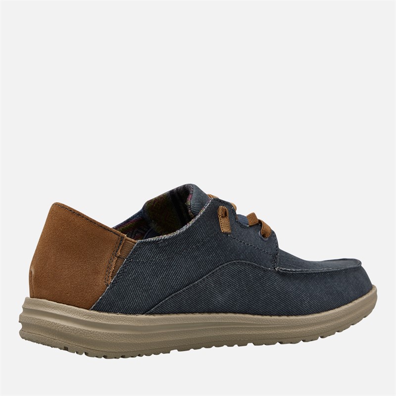 SKECHERS Mens Melson Planon Shoes Navy