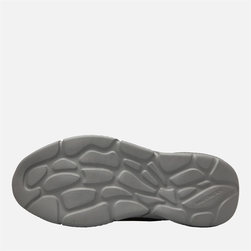 SKECHERS Mens Slip In Ingram Brackett Trainers Black/Grey