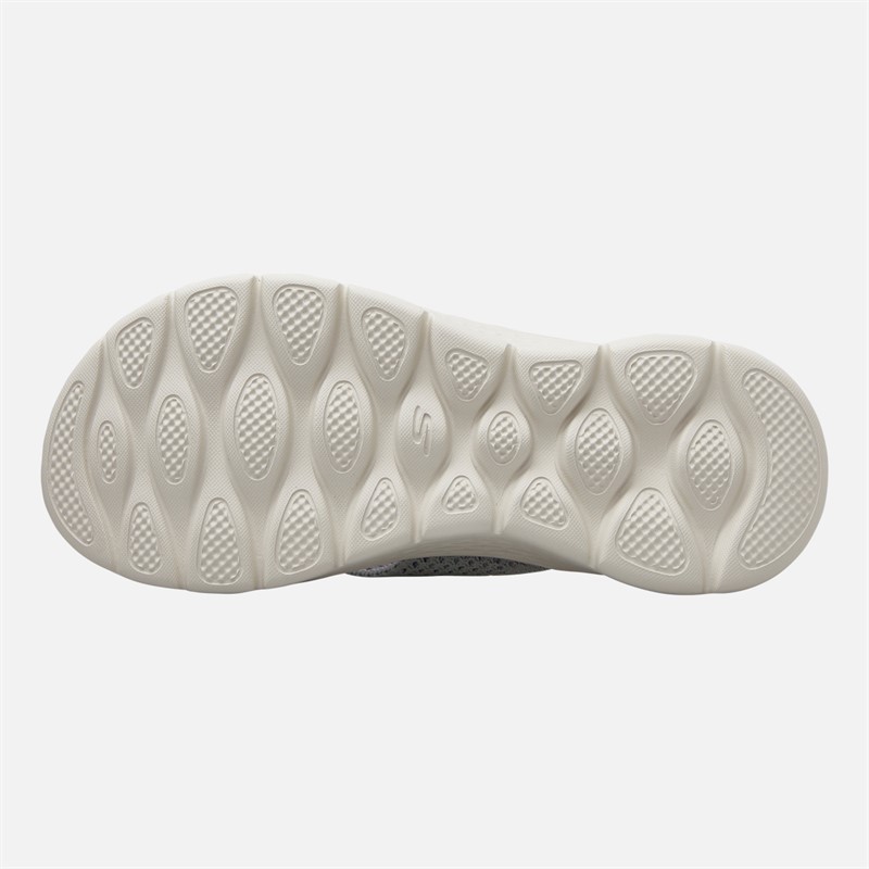 SKECHERS Womens Go Walk Flex Serenity Flip Flops Grey/Multi