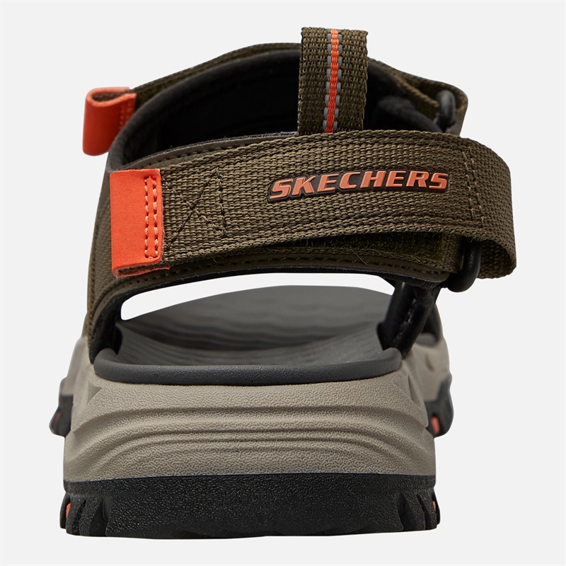 SKECHERS Mens Prewitt Rio Sandals Olive