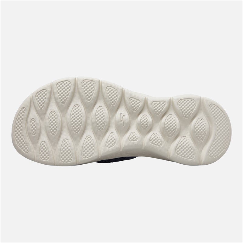 SKECHERS Womens Go Walk Flex Timeless Sliders Navy