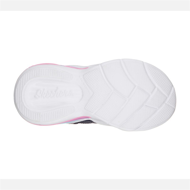 SKECHERS Piger elsker at skinne sweetheart lys støvler Navy Lavender