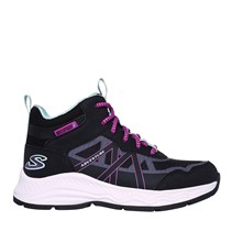 SKECHERS Mädchen Abenteuer Blitz Spaß Jagd wasserdichte Schuhe Black Aqua