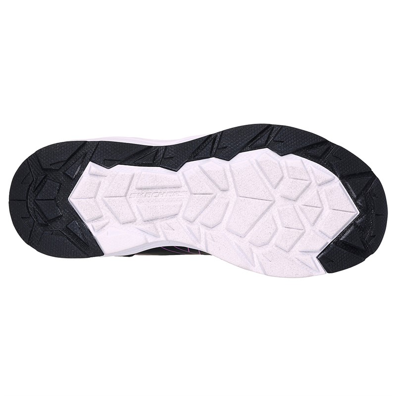 SKECHERS Piger Eventyr Blitz Sjov Forfølgelse Vandtætte Sko Black Aqua