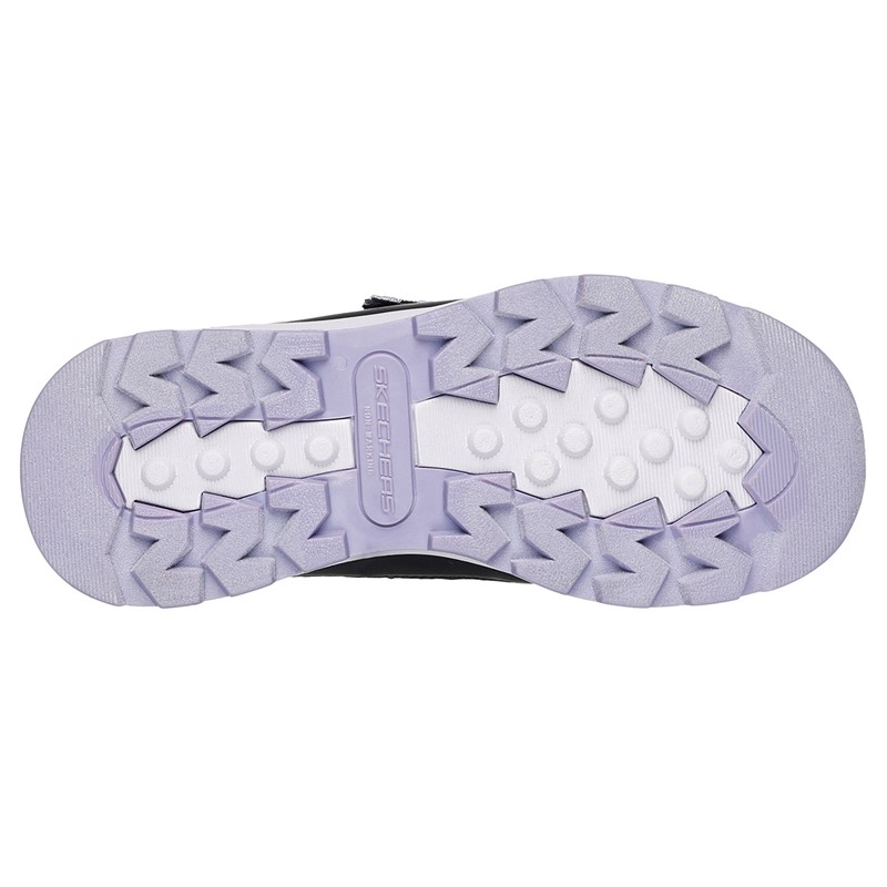 SKECHERS Piger Storm Blazer Vandtætte Sko Black Lavender