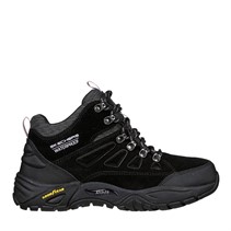 SKECHERS Damen wasserdichte Schuhe Schwarz