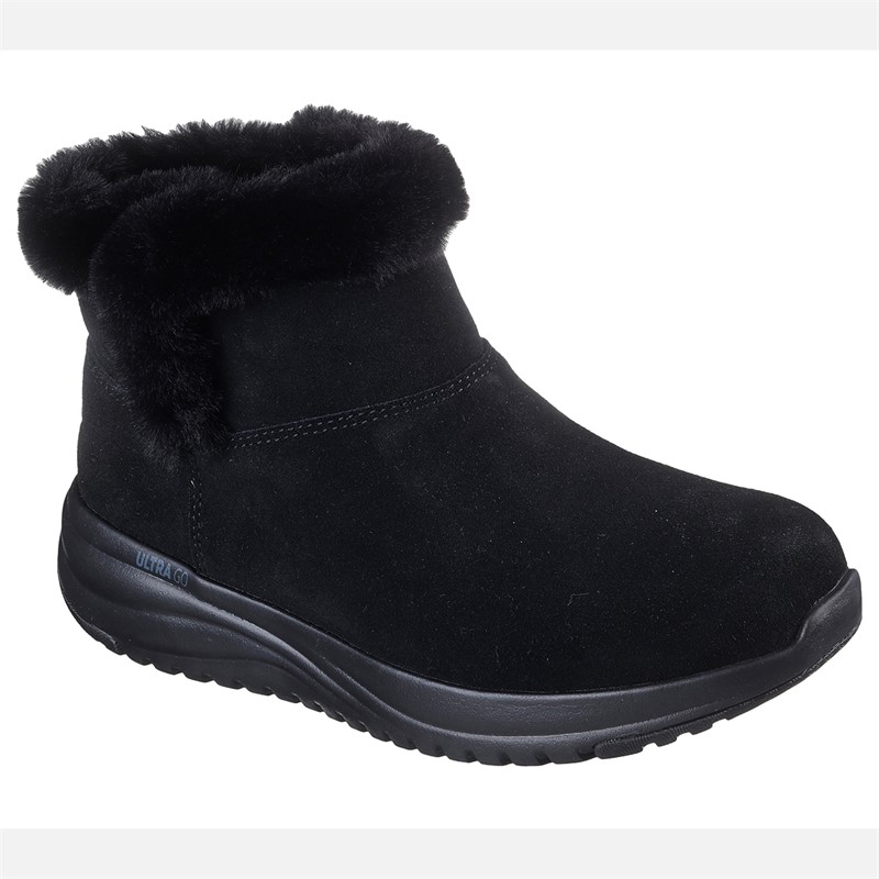 SKECHERS Damen Stellar wasserdichte Stiefel unterwegs Schwarz
