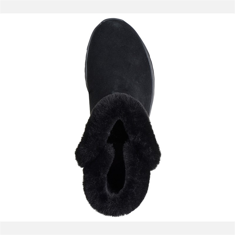 SKECHERS Damen Stellar wasserdichte Stiefel unterwegs Schwarz