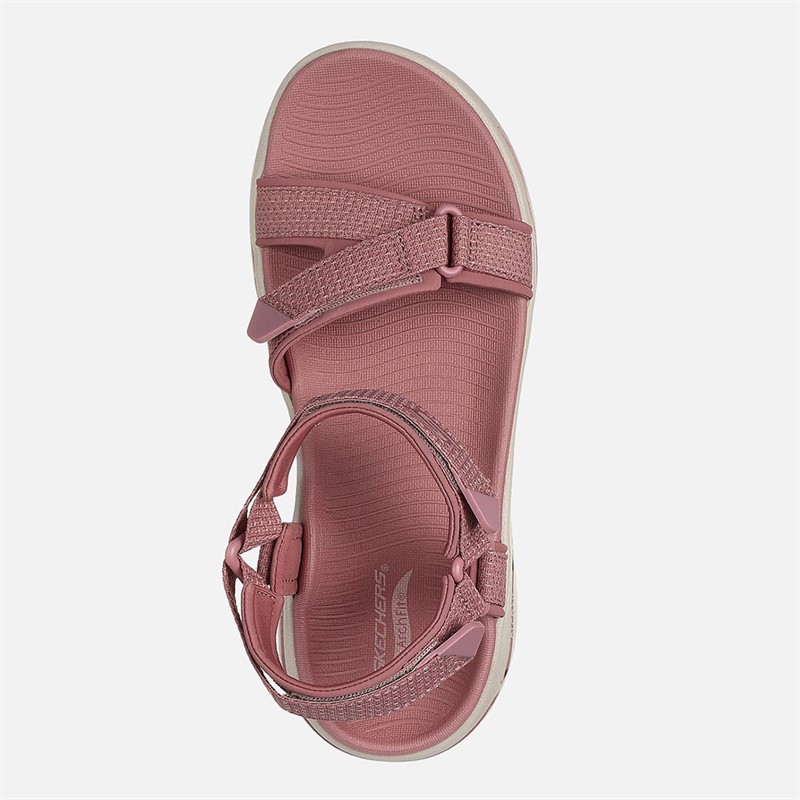 SKECHERS Sandales Gowalk Arch Fit Femme Mauve