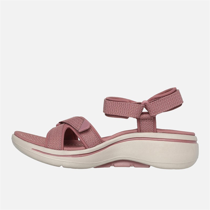 SKECHERS Sandales Gowalk Arch Fit Femme Mauve