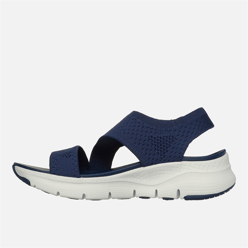 SKECHERS Sandales Arch Fit Femme Navy