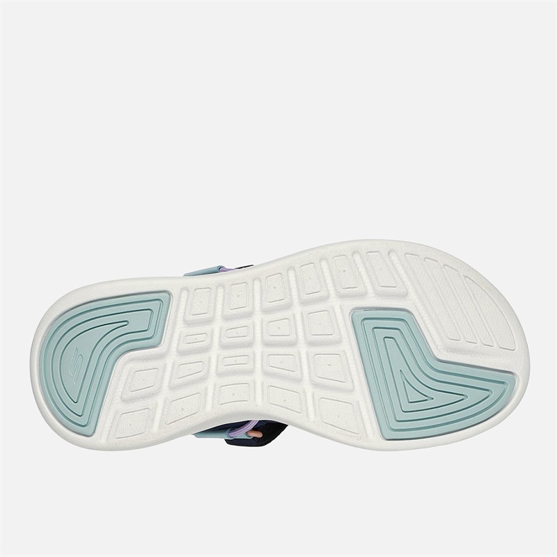 SKECHERS Sandales Essentielles Max Cushioning Femme Navy Multicolor