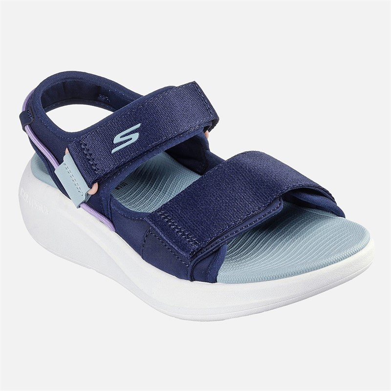 SKECHERS Sandales Essentielles Max Cushioning Femme Navy Multicolor