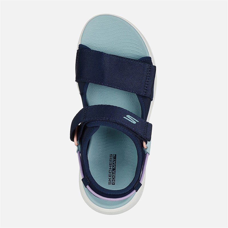 SKECHERS Sandales Essentielles Max Cushioning Femme Navy Multicolor