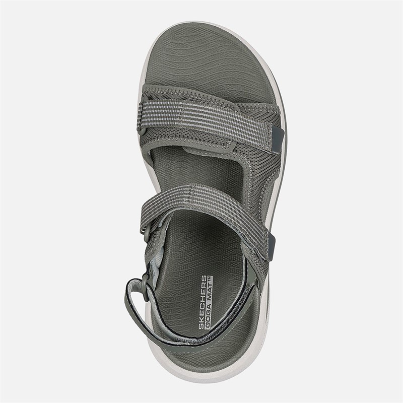 SKECHERS Sandales Essentielles Max Cushioning Femme Olive