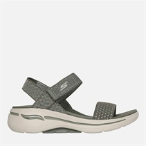 SKECHERS Dames Gowalk Arch Fit Sandalen Olive