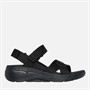 SKECHERS Sandales Gowalk Arch Fit Femme Noir