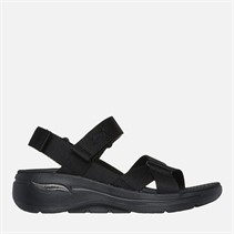 SKECHERS Dames Gowalk Arch Fit Sandalen Zwart